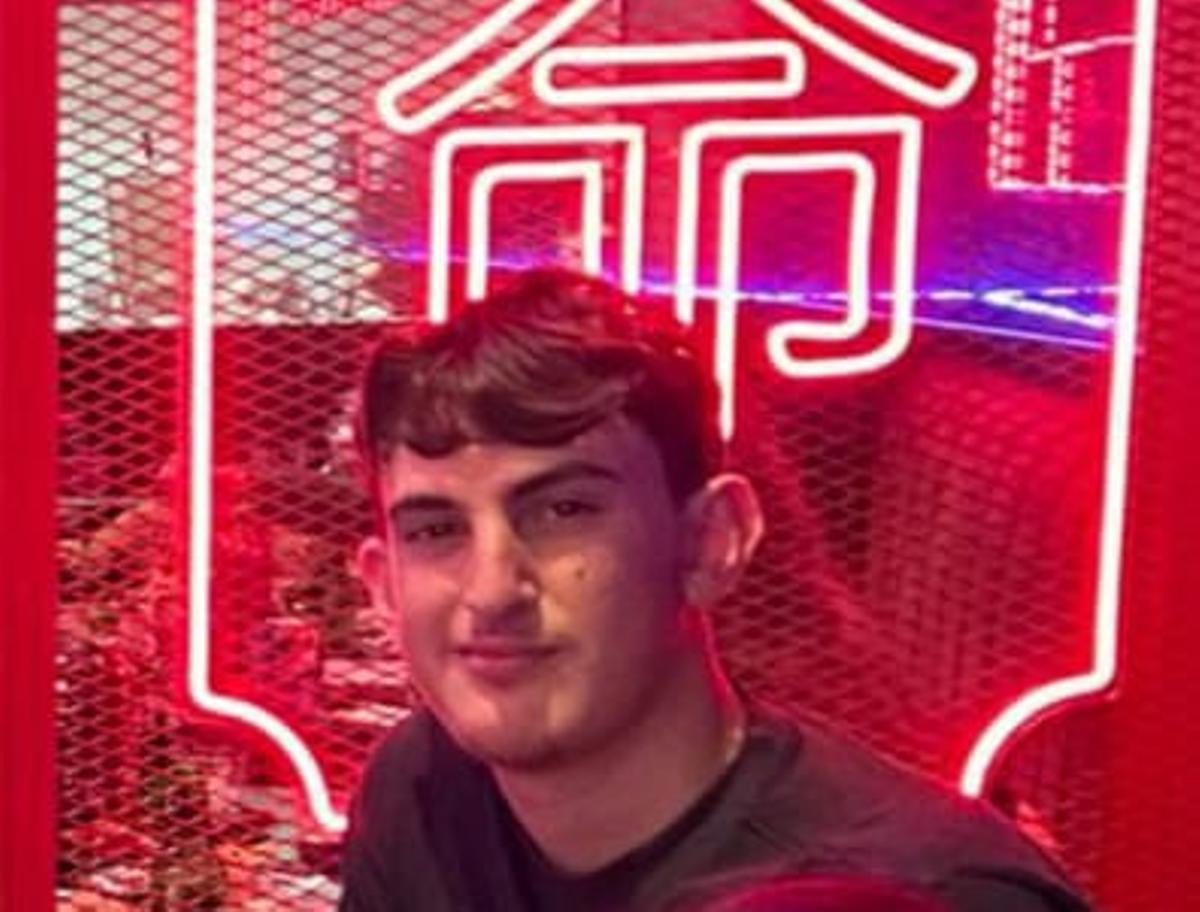 Fotografía de Manuel García Sánchez, joven desaparecido en Badajoz este jueves.