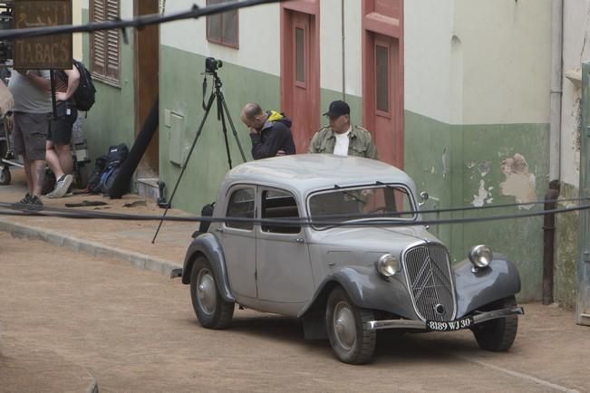 BRAD PITT Y ROBERT ZEMECKIS EN "ALLIED"