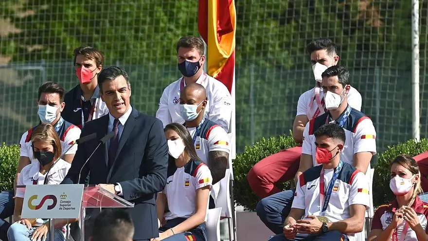 Pedro Sánchez homenajea a los deportistas olímpicos y paralímpicos españoles