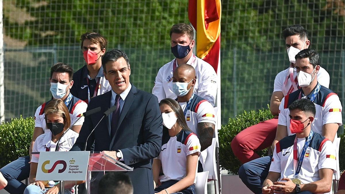 Pedro Sánchez homenajea a los deportistas olímpicos y paralímpicos españoles