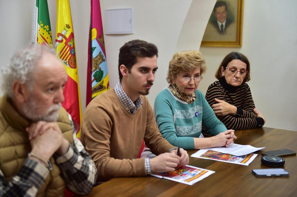El nuevo edil de Deportes de Plasencia, en su primera comparecencia.