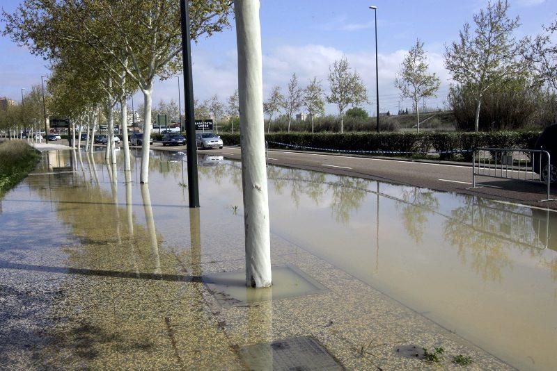 Crecida del Ebro en Zaragoza