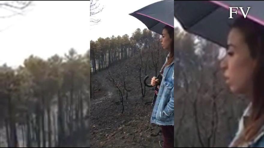 Galicia llora sus montes tras los incendios