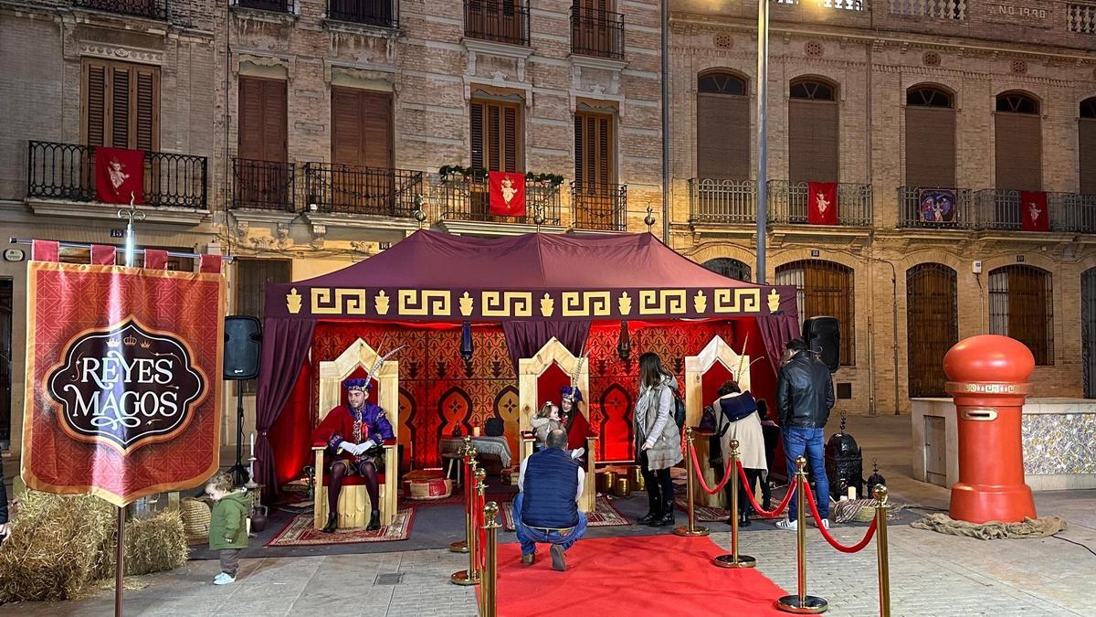 Haima Real de las pasadas navidades en Massamagrell.