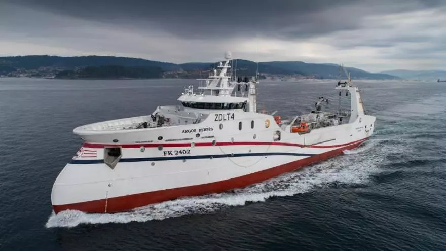 Así se construyó el «Argos Berbés» en las instalaciones de Nodosa