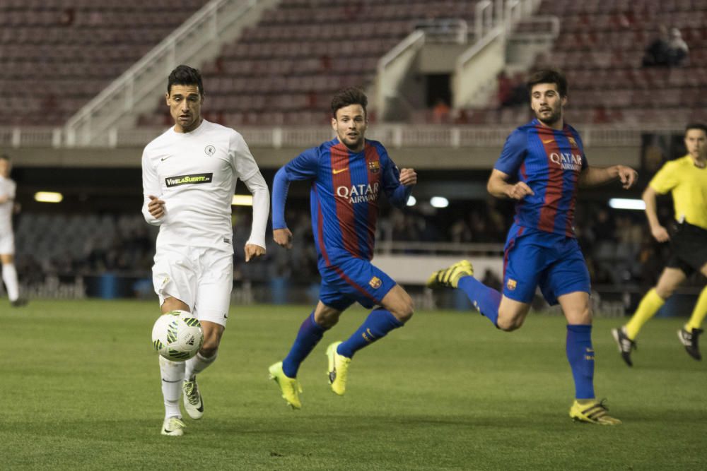 El Hércules se inmola ante el Barcelona B