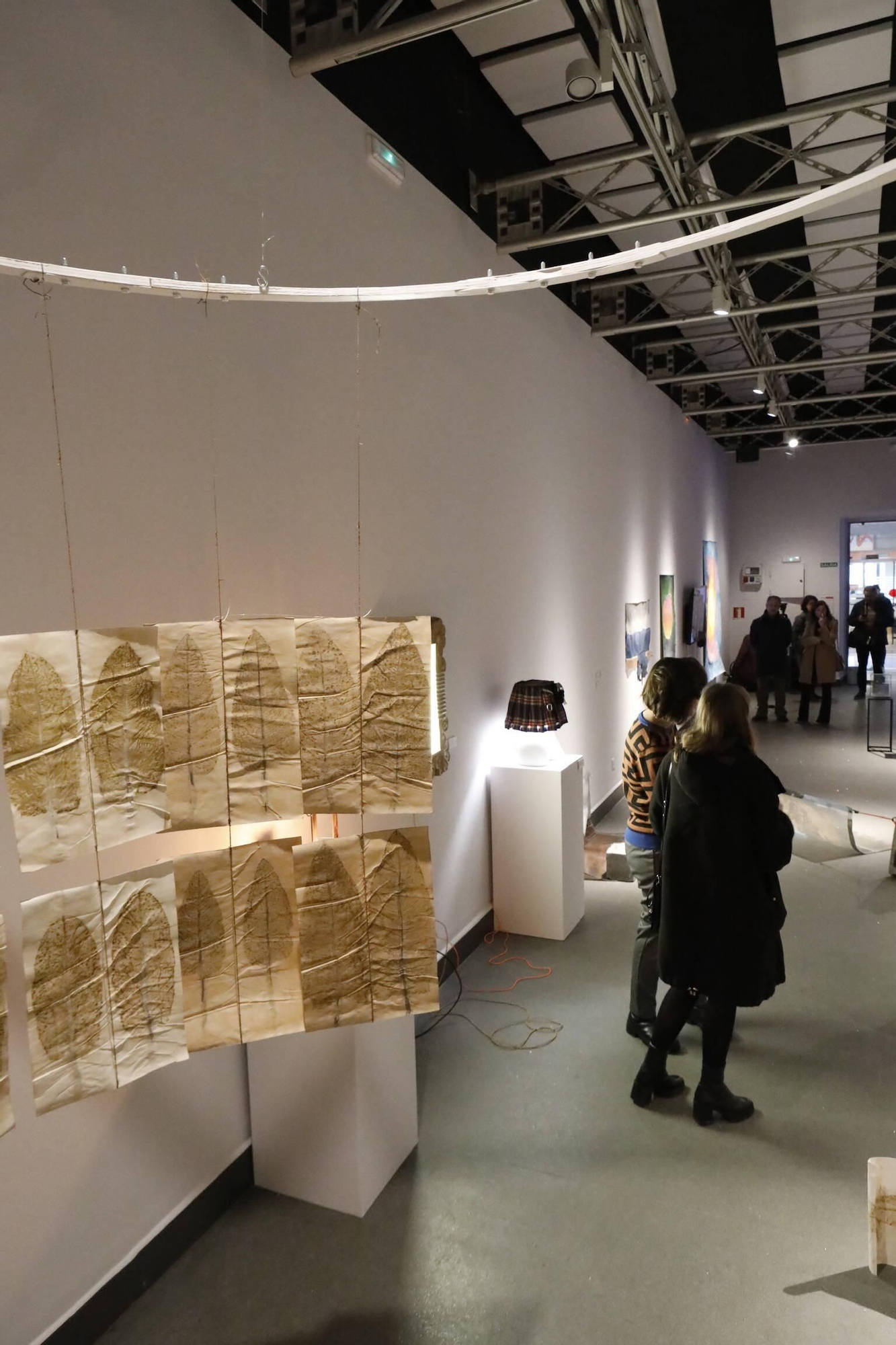 La presentación de la Muestra de Artes Plásticas en el Antiguo Instituto, en imágenes