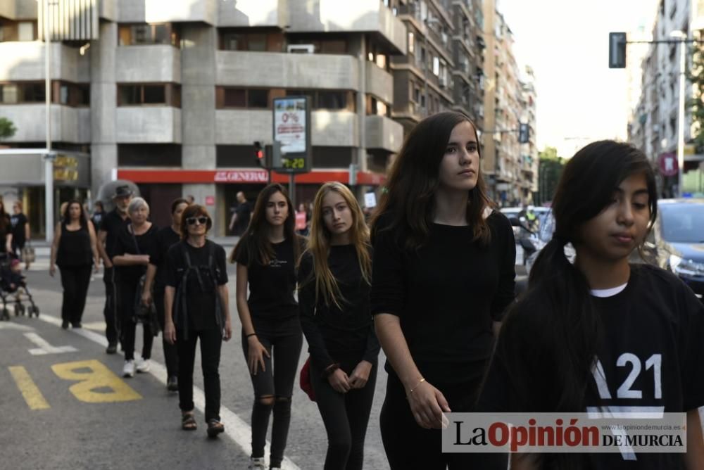 Marcha contra la explotación sexual en Murcia