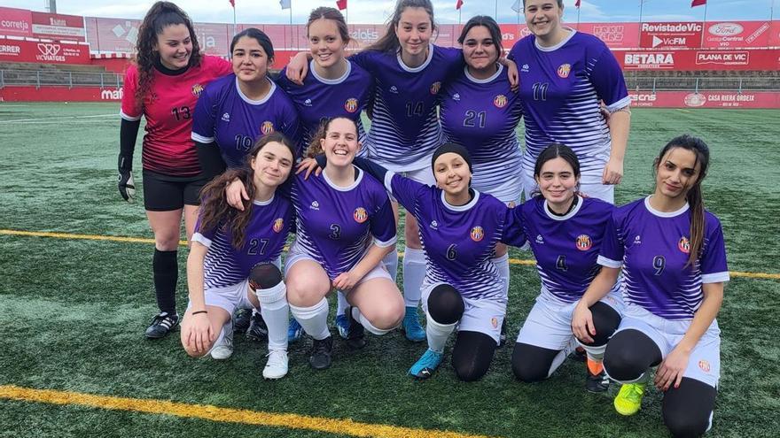 La primera alegria del Santa Costa Brava, un gol per tota la vida