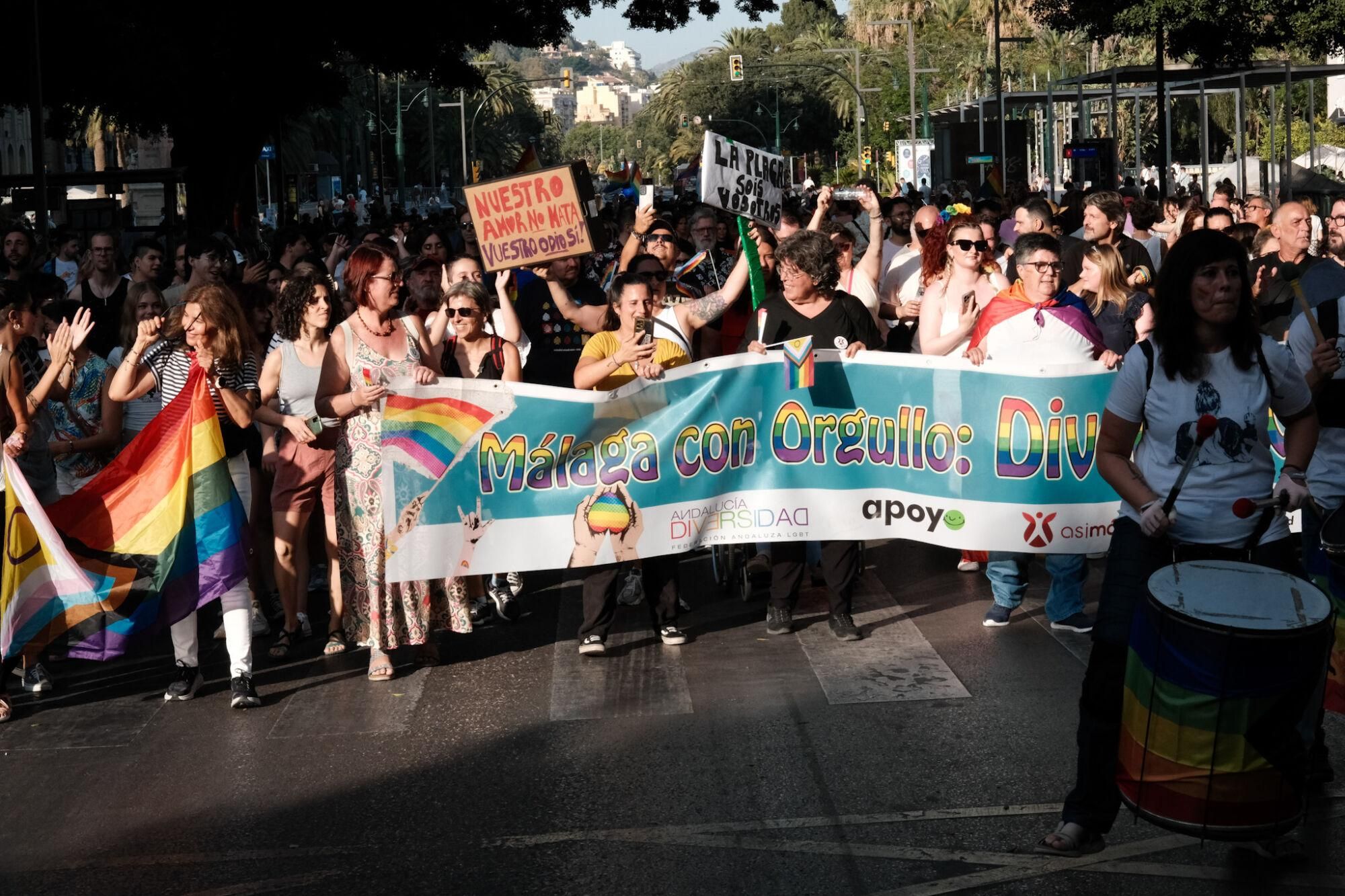 Málaga celebra el Día Internacional del Orgullo