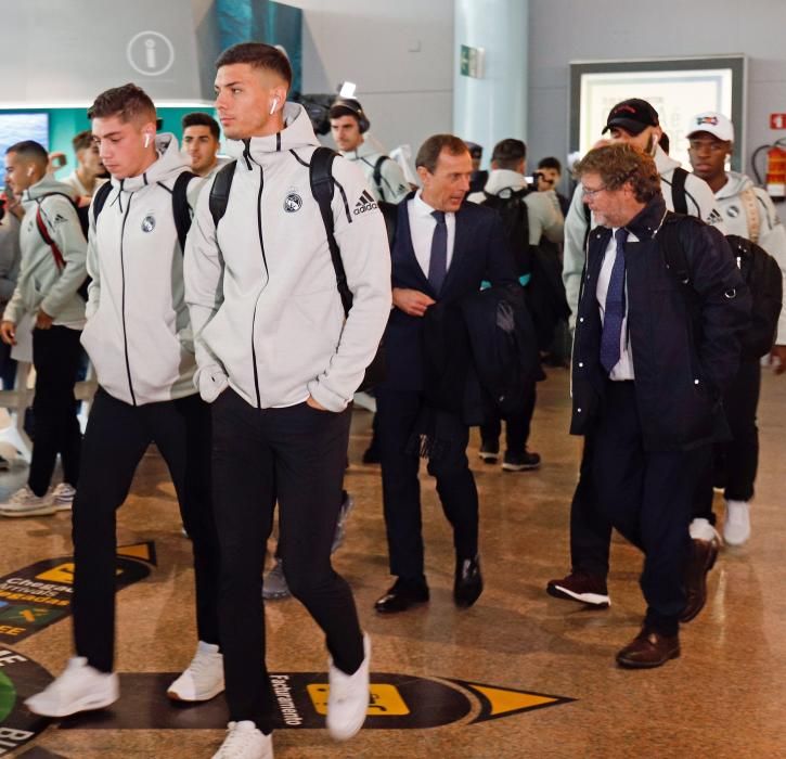 El Real Madrid llega a Vigo