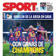 Esta es la portada de SPORT de hoy martes, 7 de abril de 2026