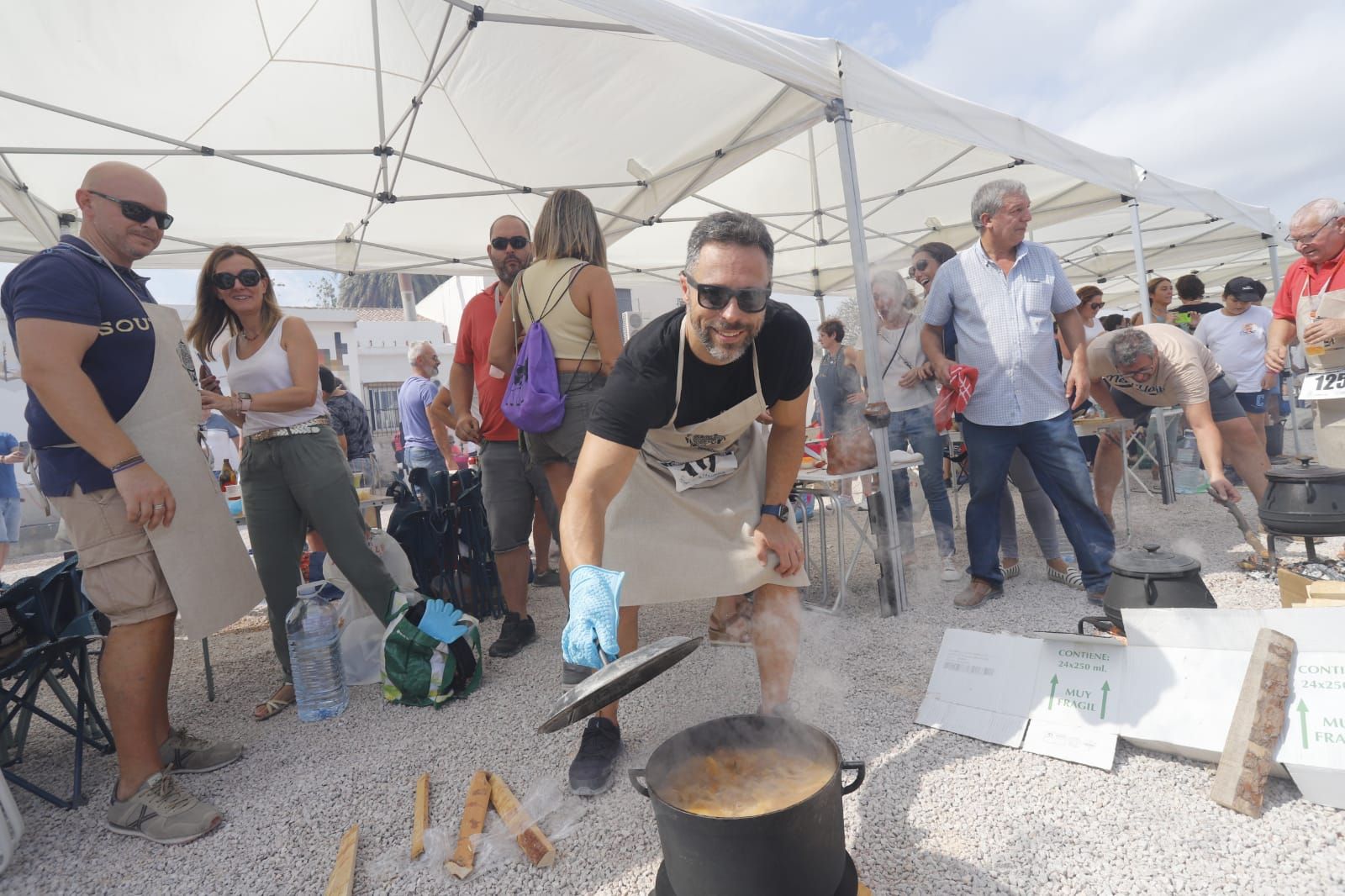 Día de fiesta en el 'Concurs d'allipebre' de Catarroja