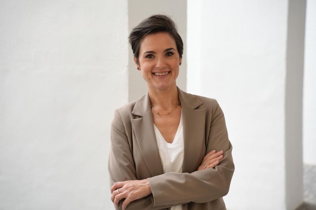 Raquel del Puerto, presidenta de la Diputación de Badajoz.