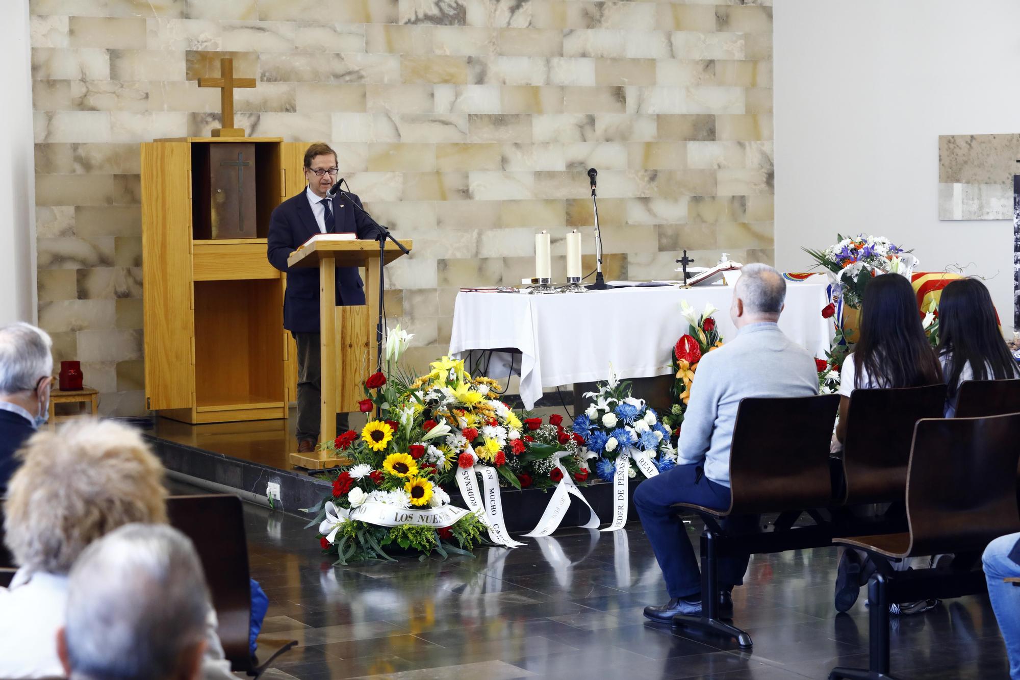 Último adiós a Violeta, en imágenes