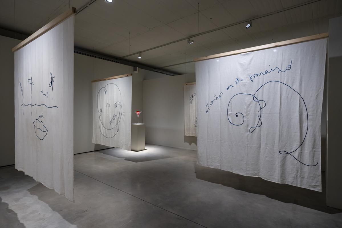 La sección del Cosmos dentro de la exposición