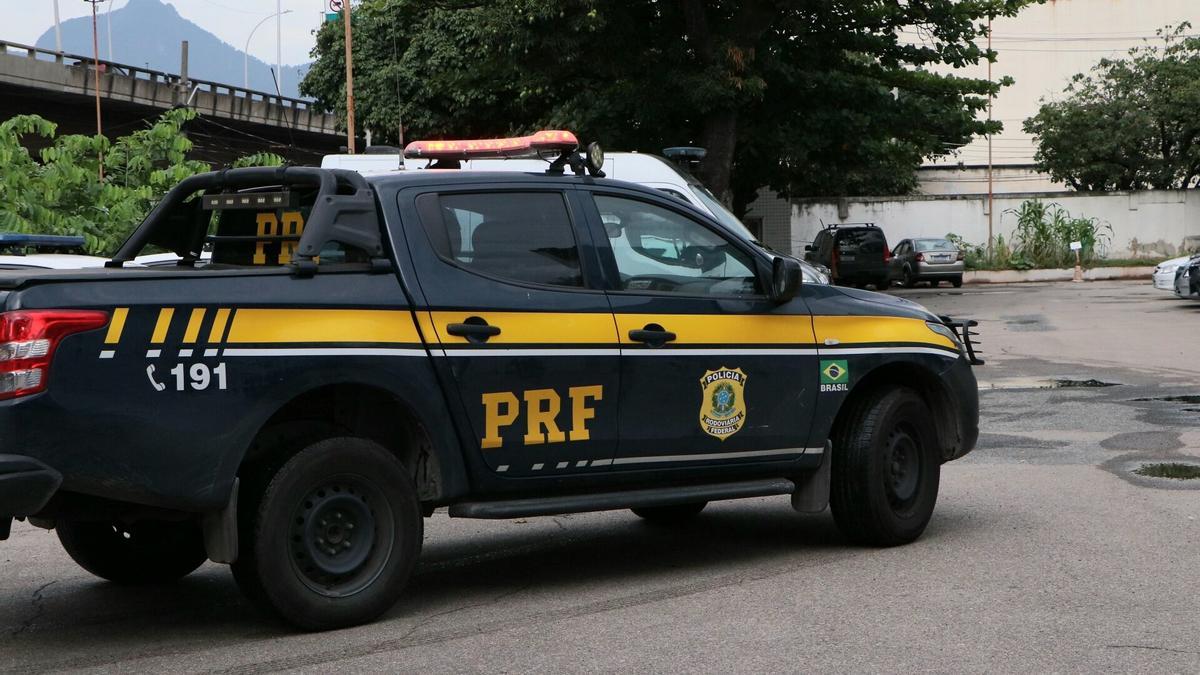 Vehículo de la Policía Federal de Carreteras de Brasil