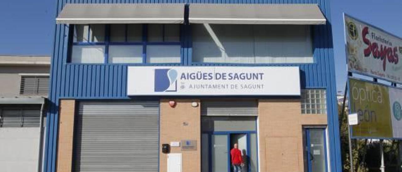 Oficinas de Aigües de Sagunt.