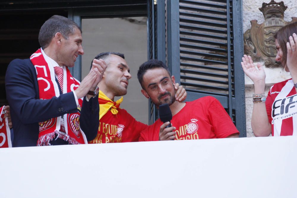 Rua de celebració de l'ascens del Girona