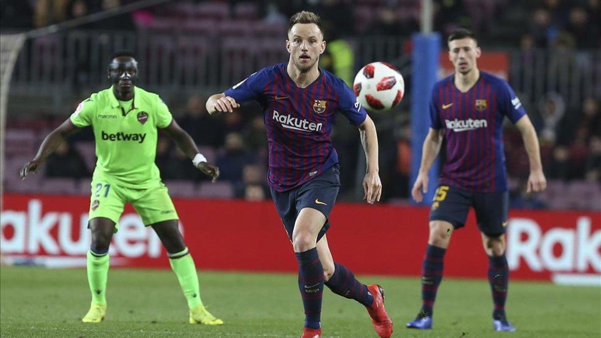 Rakitic volvió al equipo titular en Copa