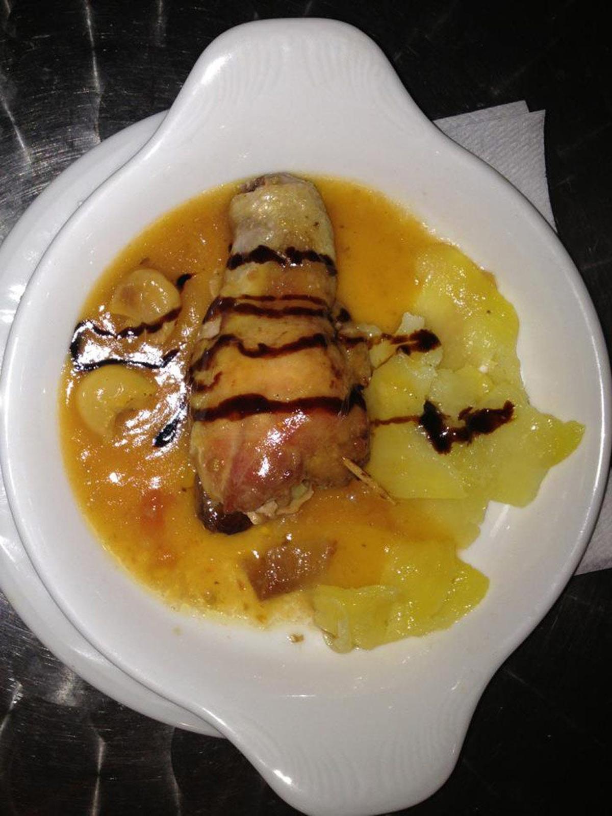 Plato del Bar Tornerías en Toledo
