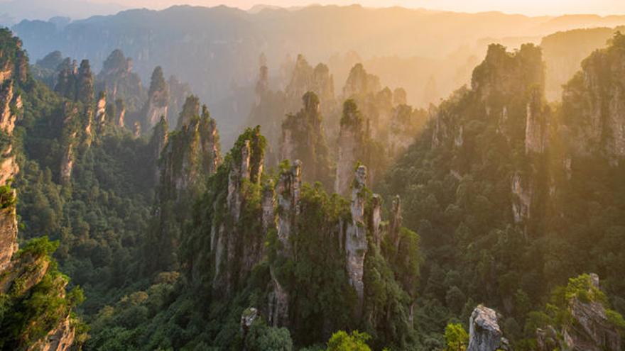 Zhangjiajie, las montañas que inspiraron &#039;Avatar&#039;.