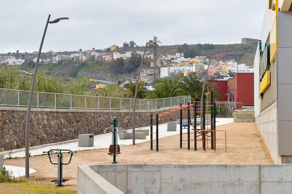 Instalaciones deportivas en la planta superior del Dinosol de Arucas