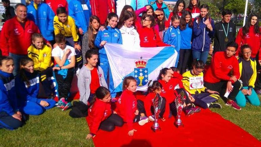 La Escuela de Marcha de la Diputación en Río Maior. // FdV