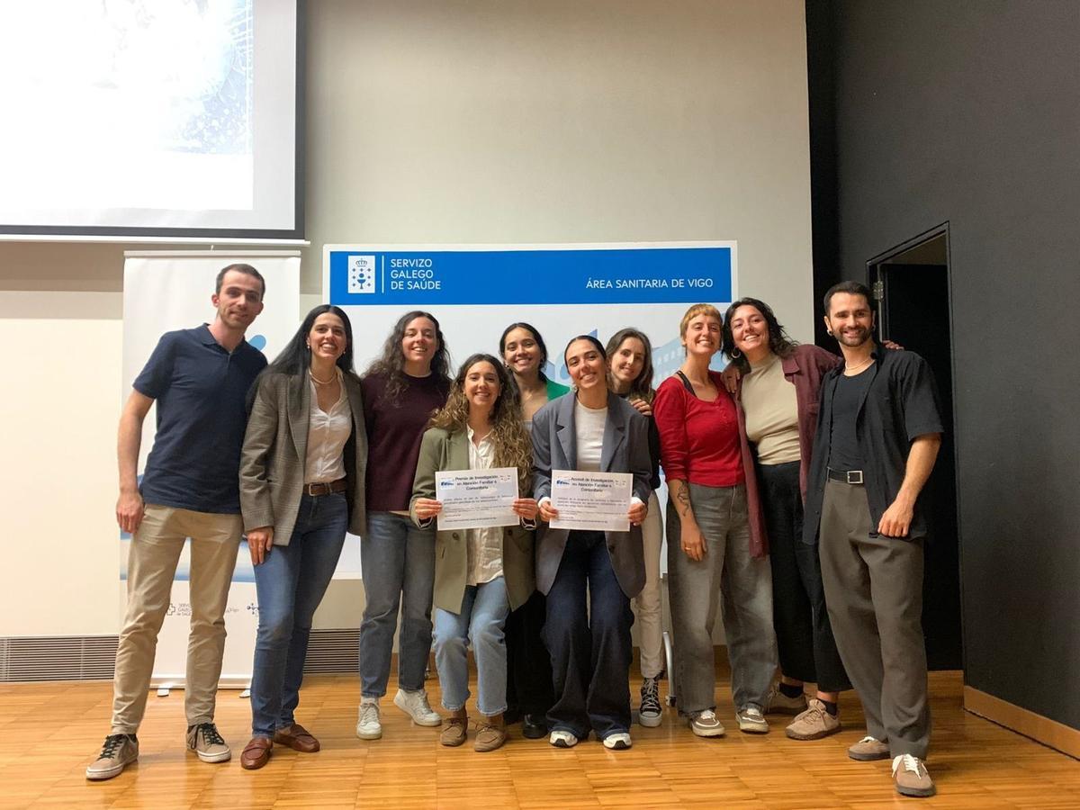 Ganadores del primer premio y los accésits