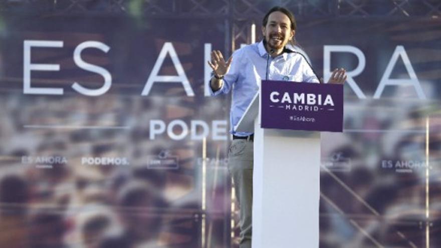 Pablo Iglesias invoca a "una marea morada"