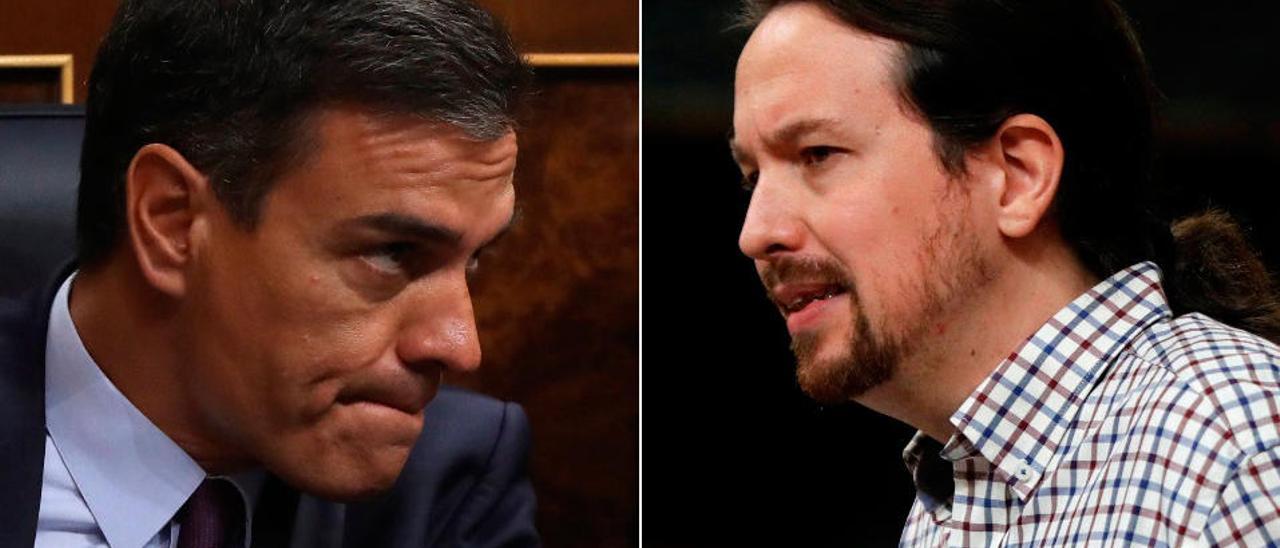 La opción mayoritaria entre los encuestados es un Gobierno del PSOE con ministros de Podemos. // Kiko Huesca | Emilio Naranjo