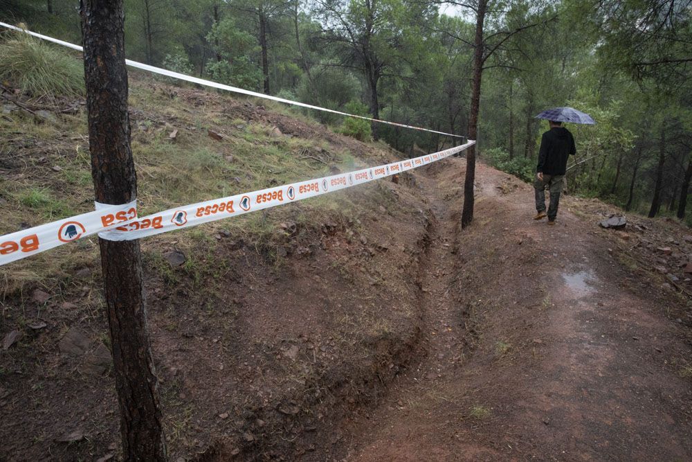 Trincheras de la Guerra Civil en Gilet. Así avanzan los trabajos para rescatarlas del olvido.