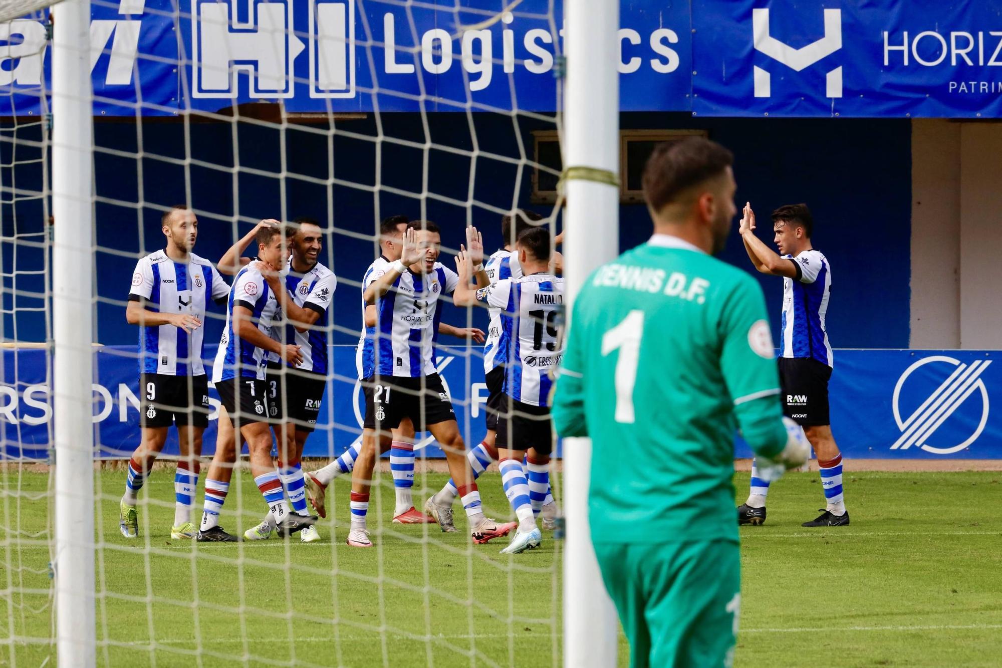 EN IMÁGENES: Así ha sido la goleada del Avilés ante el Marino