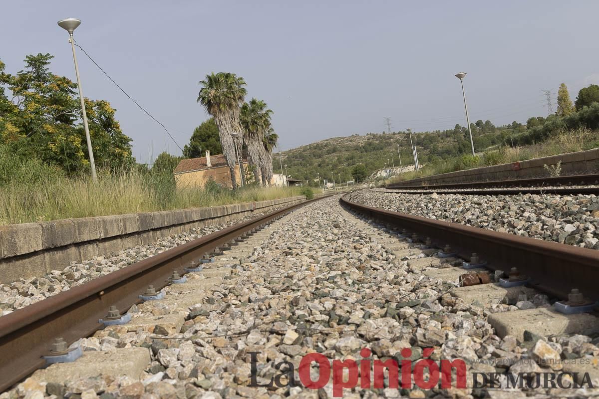 Así ha sido la marcha convocada por la Asociación Plaza Nueva en defensa de la Estación de tren de Calasparra