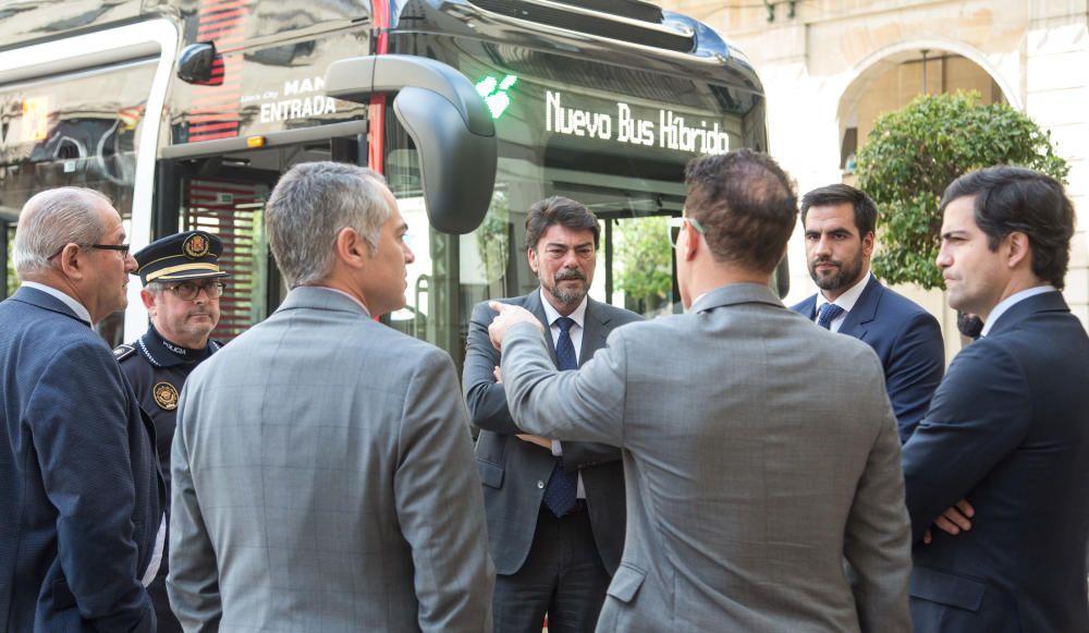 Autobuses híbridos en Alicante