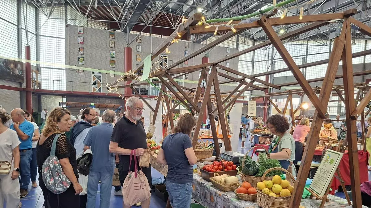 La feria ecológica Eco-21 celebra veintidós años de feliz historia en Vegadeo: "Es una muestra necesaria"