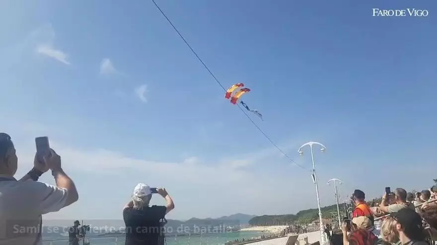 Así se vivió en la ría de Vigo la Revista Naval y la demostración de capacidades de los Ejércitos, Armada y Guardia Civil presididas por el Rey