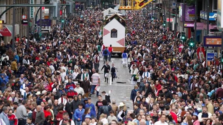 Desfile del Bando en Gran Vía