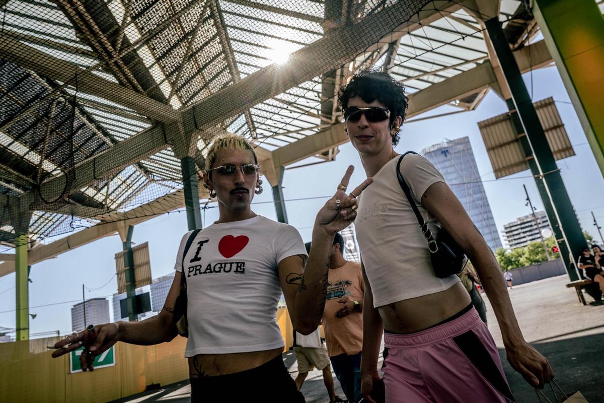Ambiente en la jornada inaugural del Primavera Sound.