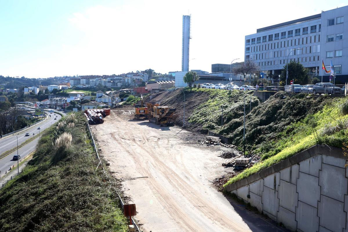 La circulación quedará interrumpida por la construcción de accesos al Chuac entre el 30 de marzo y el 1 de abril.