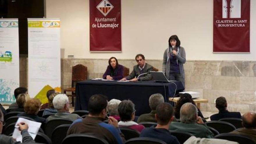 Instante del acto celebrado en el convento de Sant Bonaventura.