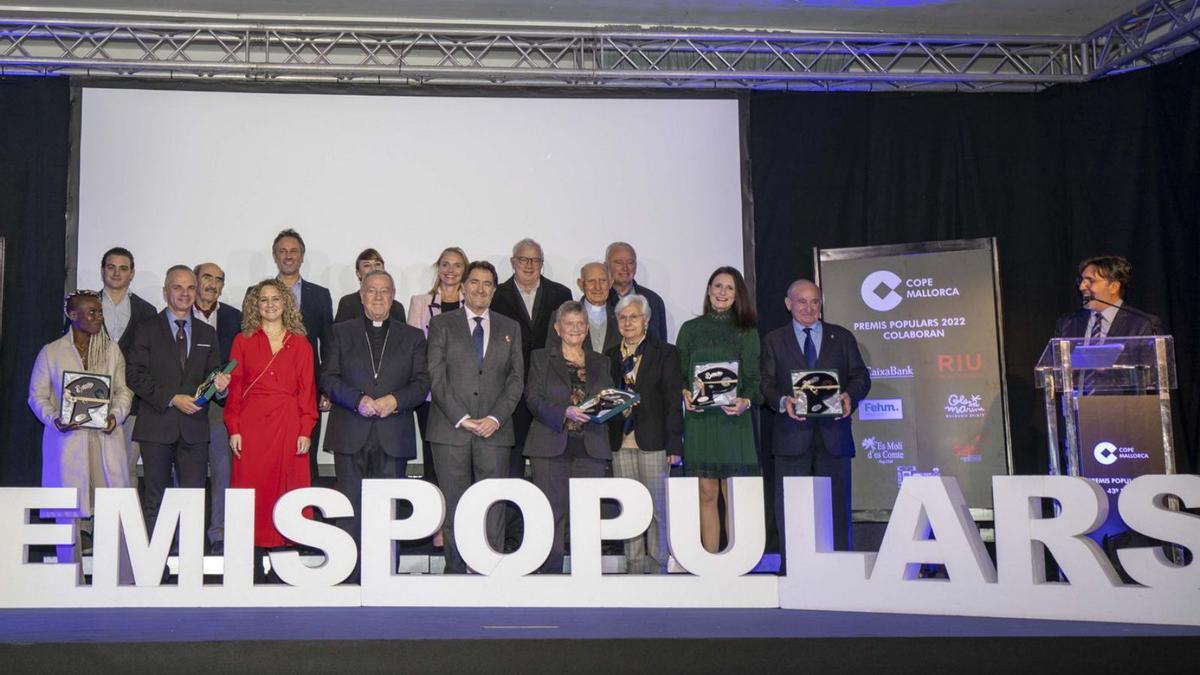 La gala de los Premis Populars de COPE Mallorca celebró anoche su 43 edición.