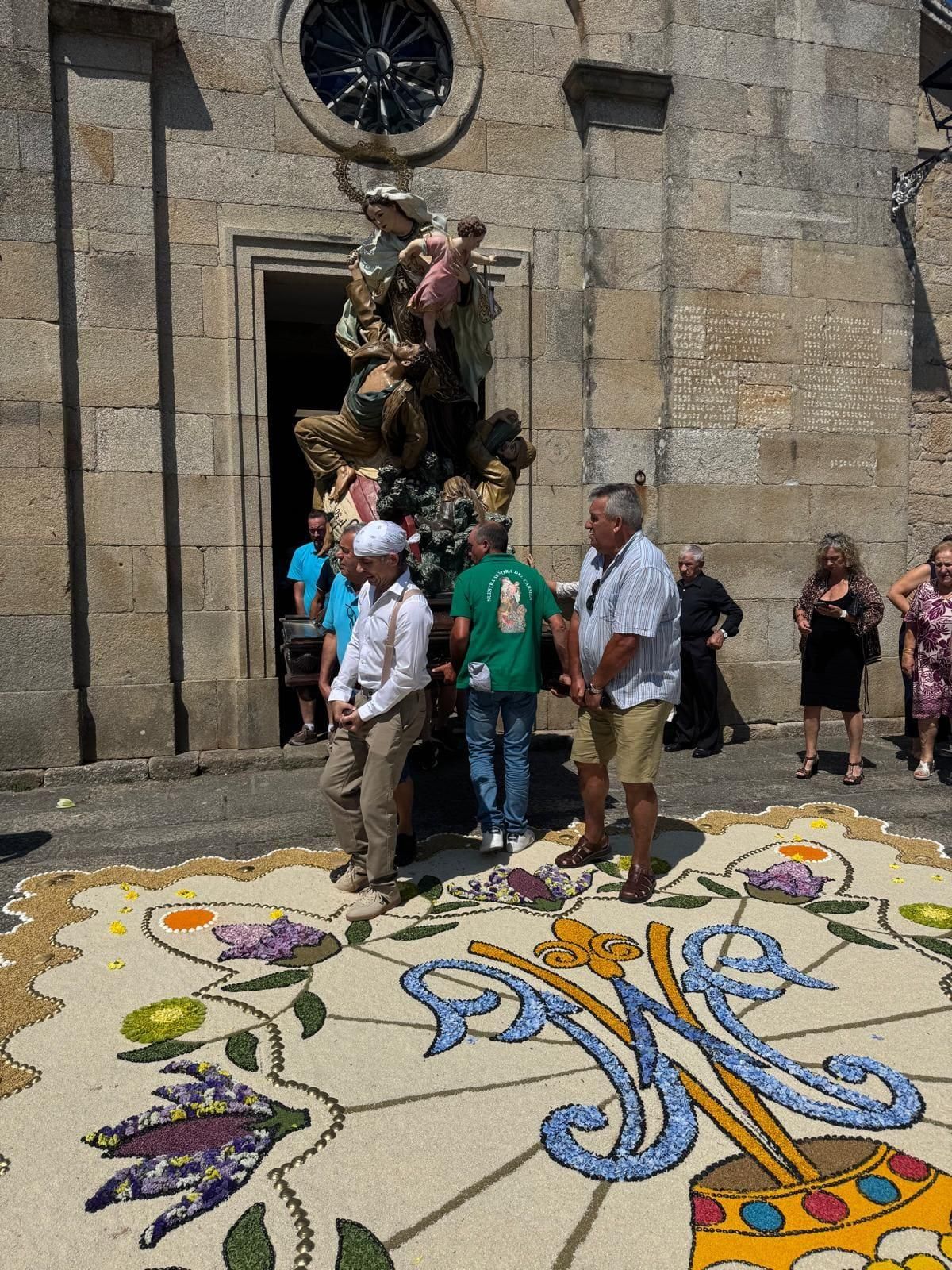 Devoción en Bueu por la Reina de los Mares