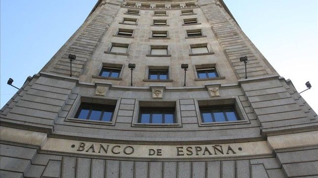 Edificio del Banco de España, en Barcelona.