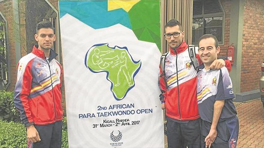 El moralo Gabriel Amado, oro en la Copa de África de Parataekwondo