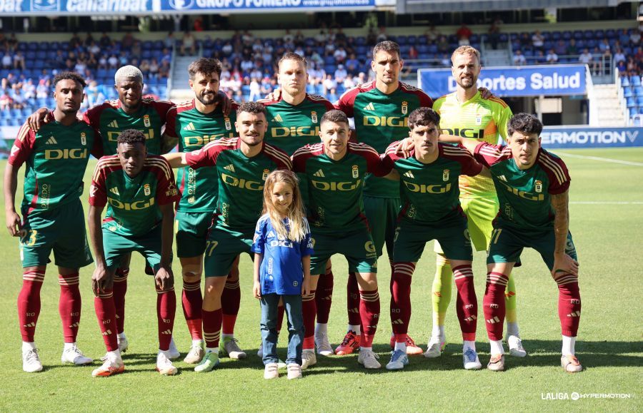 Así fue el partido entre el Oviedo y el Tenerife