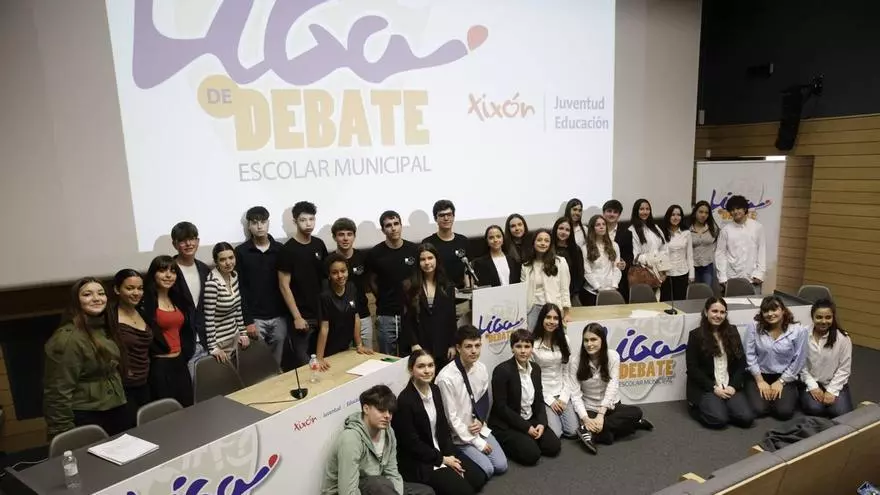 La liga de debate escolar de Gijón ya tiene finalistas