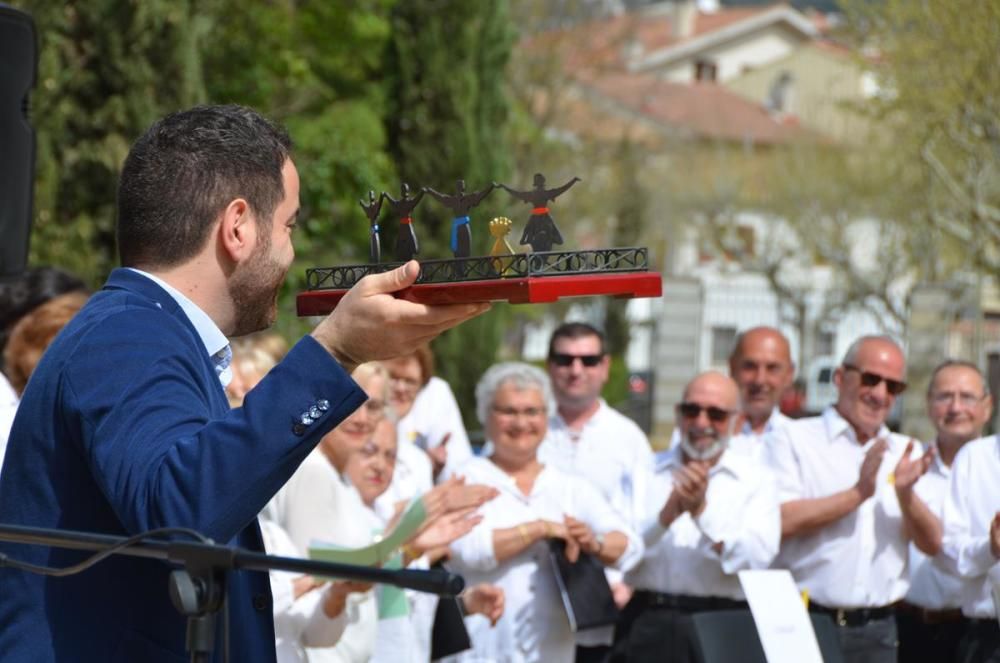 Inauguració del monument a la sardana de Sallent