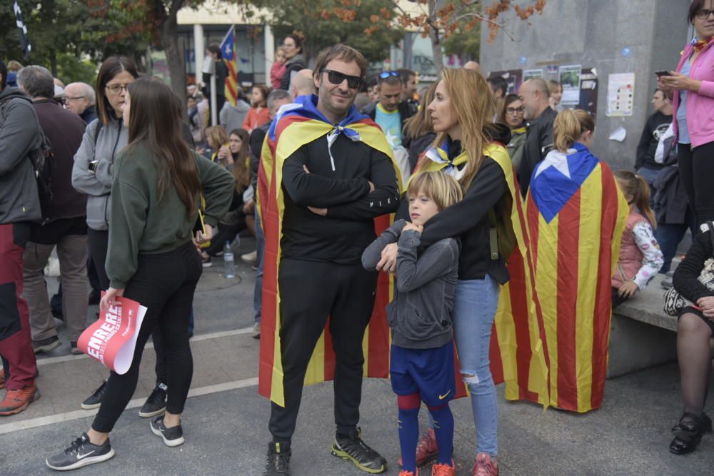 Manifestació del 18 d'octubre, a Manresa