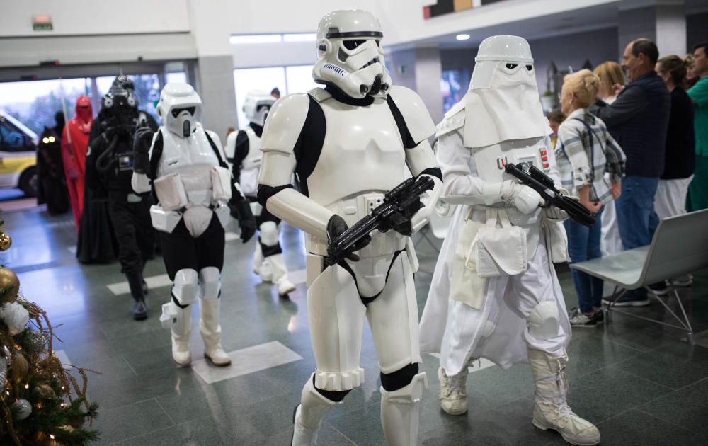 Los personajes de Star Wars visitan La Candelaria